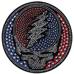 Grateful Dead Stained Glass Patch