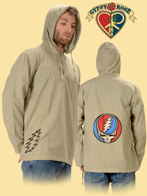 Grateful Dead Steal Your Face Cotton Hoodie