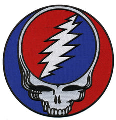Grateful Dead Steal Your Face Patch - 8 inch