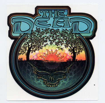 Grateful Dead Steal Your Face Sunset Sticker