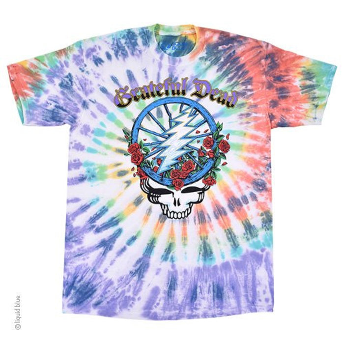 Grateful Dead Steal Your Wheel Tie Dye T-Shirt