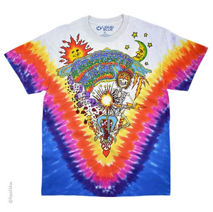 Grateful Dead Watch Tower Tie Dye T-Shirt – Sunshine Daydream