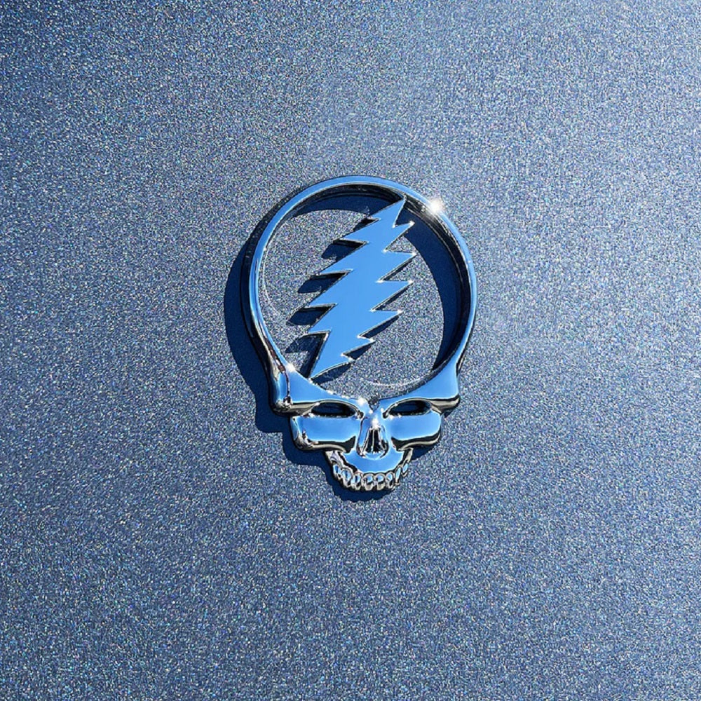 Grateful Dead The Steal Your Face Badge - Chrome