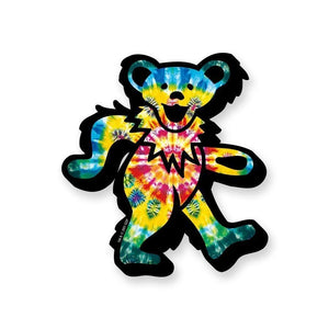 Grateful Dead Tie Dye Dancing Bear Funky Chunky Magnet
