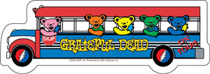 Grateful Dead Tour Bus Sticker