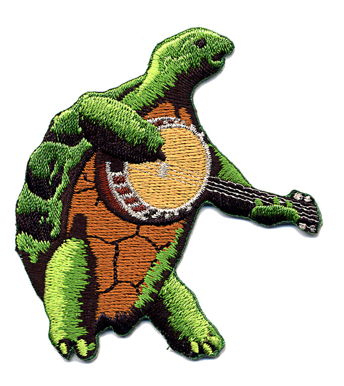 Grateful Dead Turtle Playing Banjo Patch