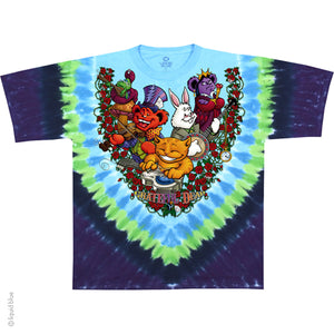 Grateful Dead Wonderland Jamband Tie Dye T-Shirt