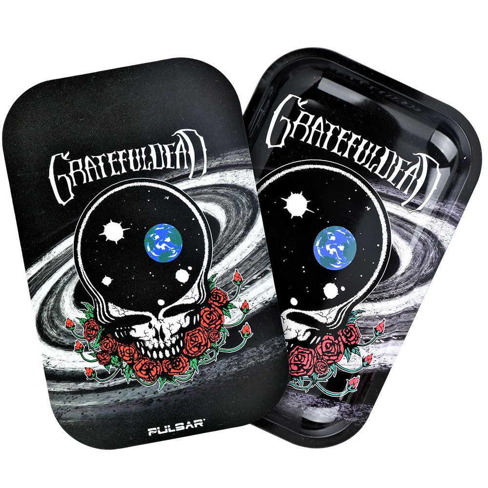 Pulsar x Grateful Dead Space Your Face Galaxy Metal Rolling Tray w/ Lid