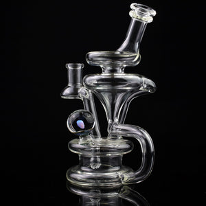 Gurn Glass Clear Recycler with Opal