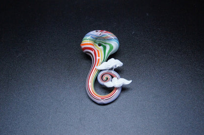 HAHA Glass Curly Cloud Hammer