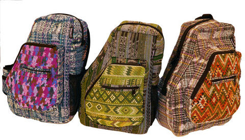 Woven Sling Backpack