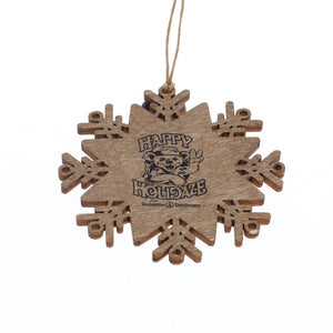 Sunshine Daydream Happy Holidaze Santa Bear Ornament SALE