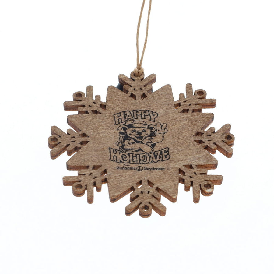 Sunshine Daydream Happy Holidaze Santa Bear Ornament SALE
