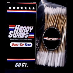 Heady Swabs Dual Tip Technology 50ct