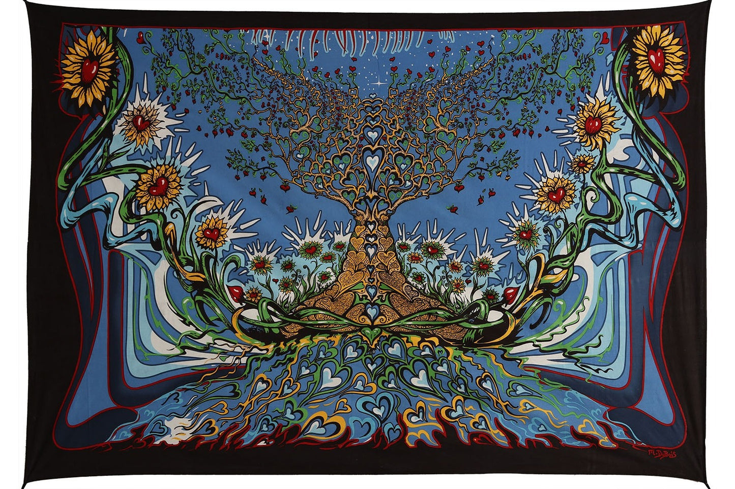 Heart Tree Tapestry