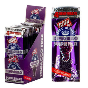 Hemparillo Wraps 4 Pack - Grape