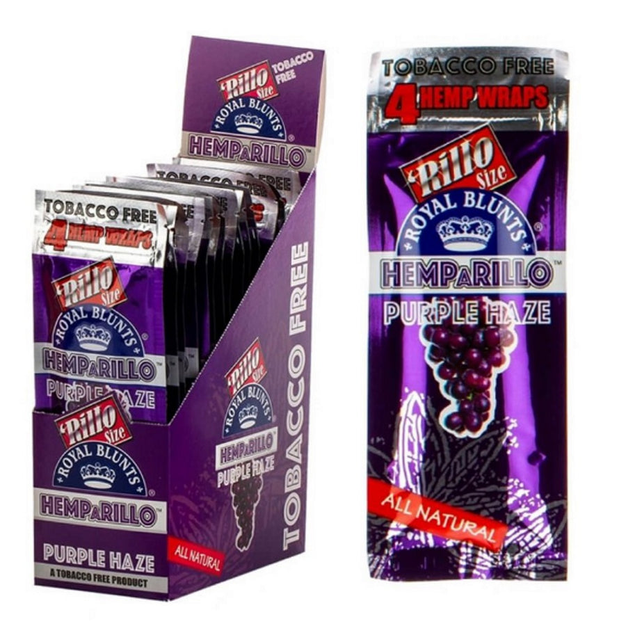Hemparillo Wraps 4 Pack - Grape