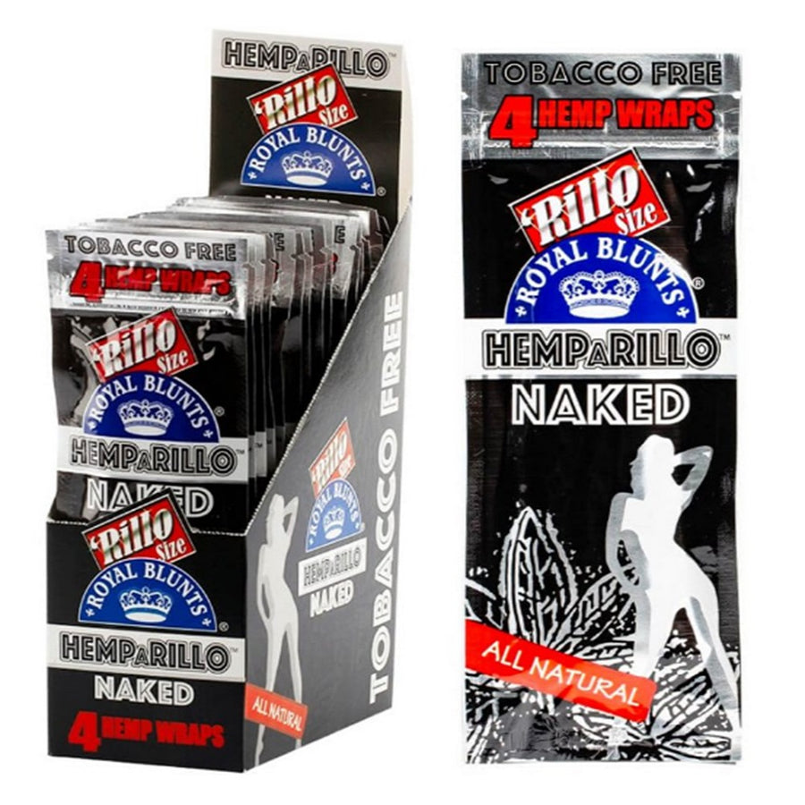 Hemparillo Wraps 4 Pack - Naked