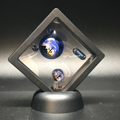 Hendy Glass Skull Slurper Combo Set - Blue Desert