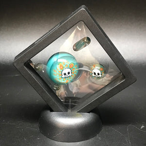 Hendy Glass Skull Slurper Combo Set - Trippy Skull