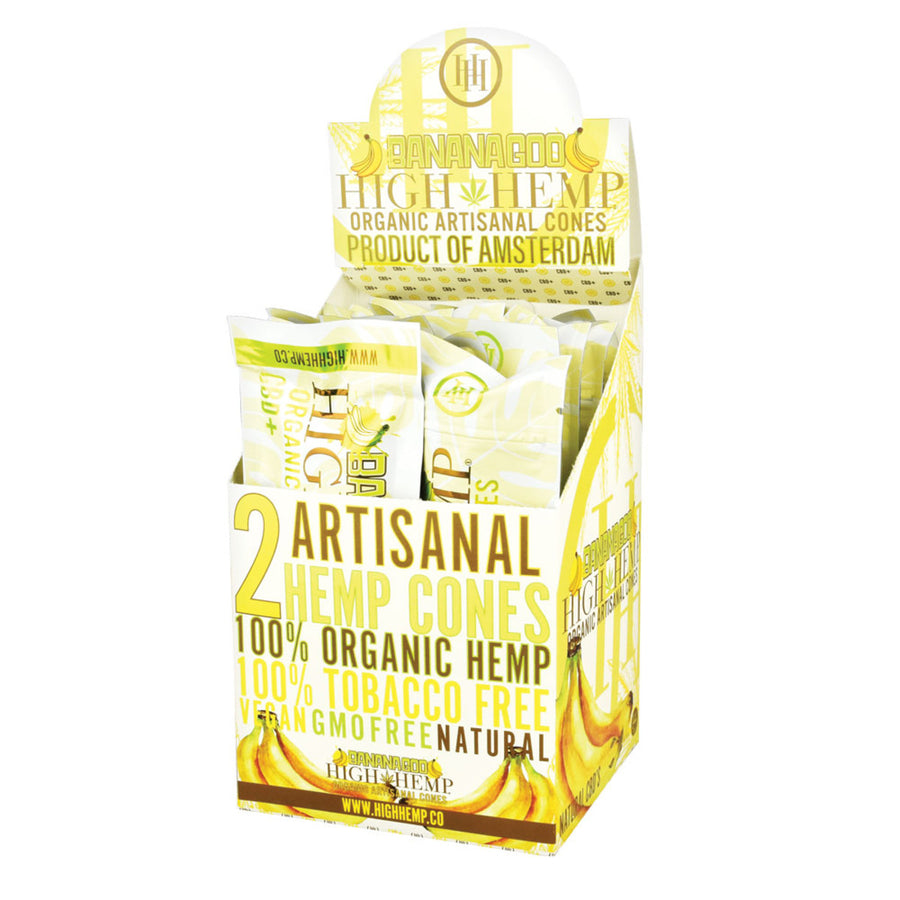 High Hemp Organic Artisanal Pre-rolled Cones - Bananagoo SALE