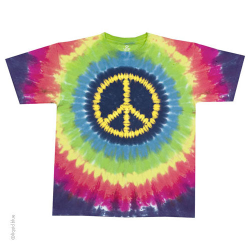 Hippie Peace Tie Dye T-Shirt