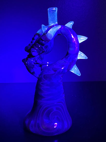 Kazy Glass X Nitro Glass UV Worked Dragon