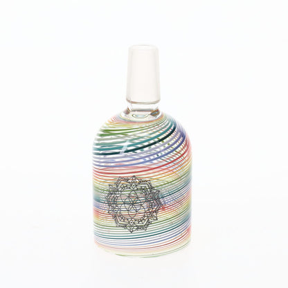 Idab Glass 14mm 90 Rainbow Proxy Adapter