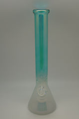 Iridescent Blue Pearl 12" Thick Waterpipe