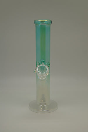 Iridescent Blue Pearl 12" Water Pipe