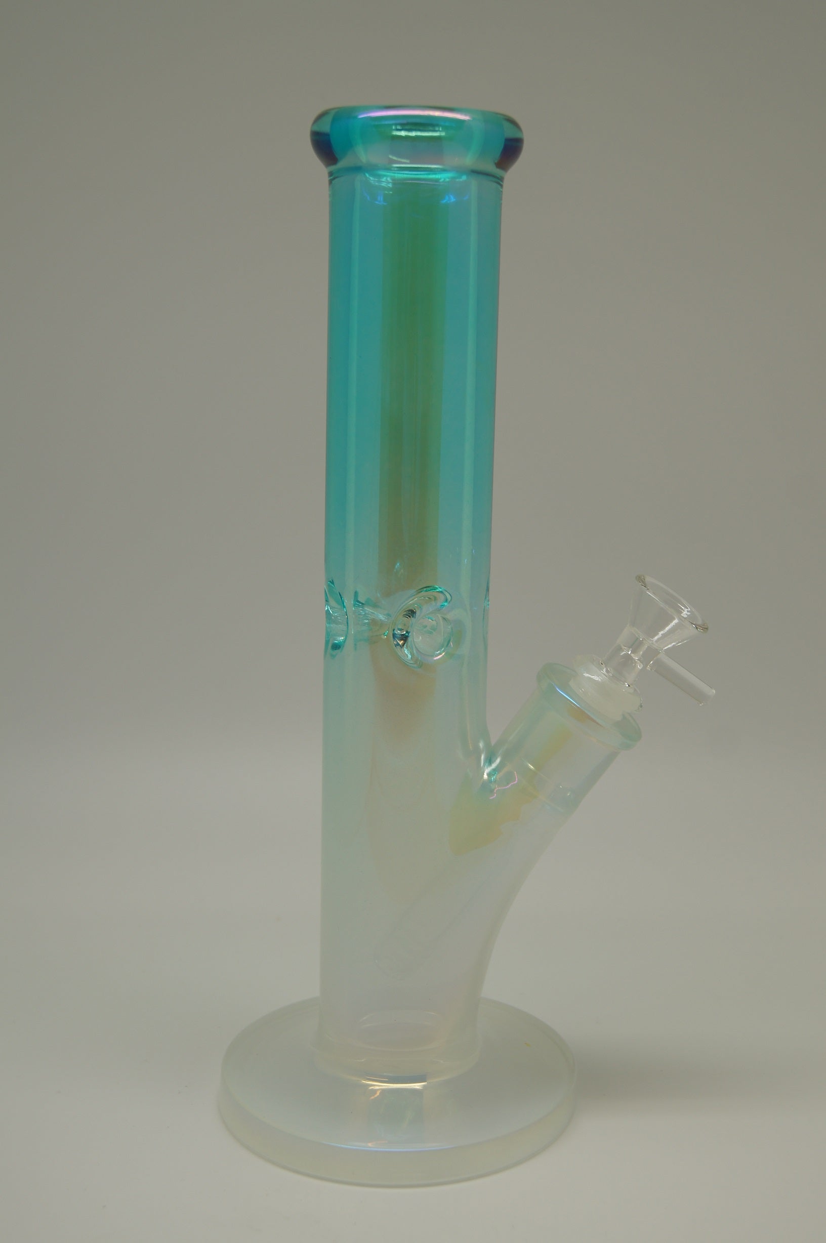 Iridescent Blue Pearl Thick 12" Waterpipe SALE