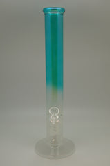 Iridescent Blue Pearl 16" Straight Waterpipe