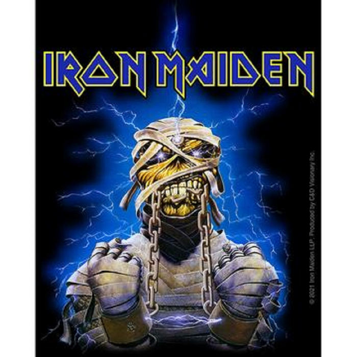 Iron Maiden Lightning Mummy Sticker