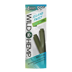 Wild Hemp Wraps 4 pack - Island Twist