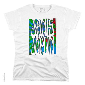 Janis Joplin Pearl Ladies T-Shirt