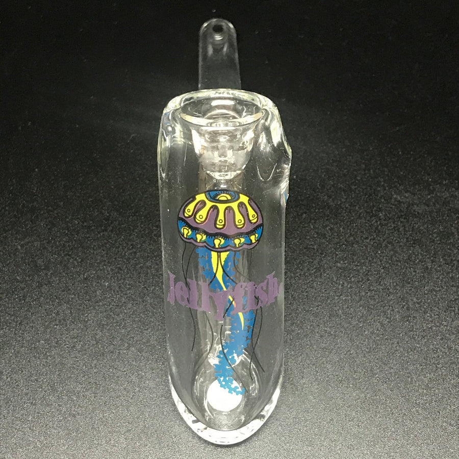 Jellyfish Glass Thick Hammer Bubbler SALE