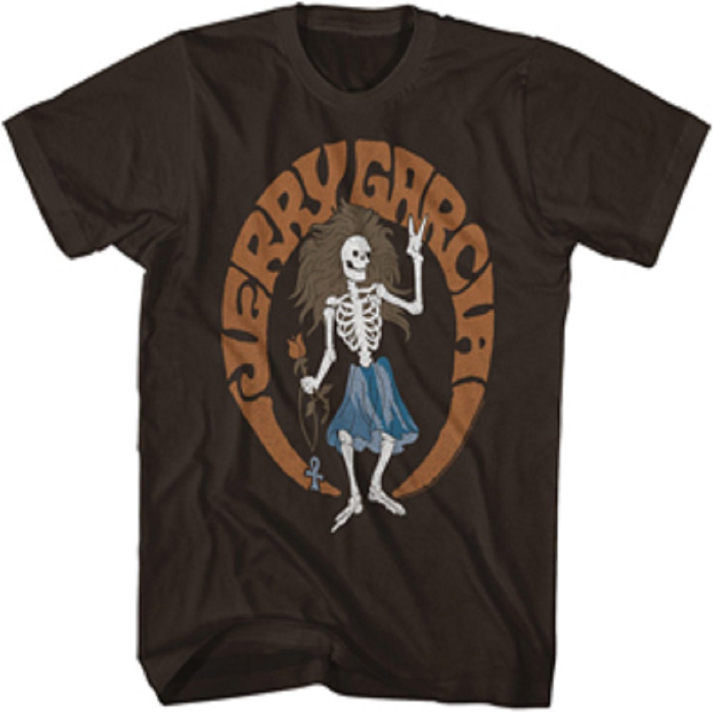 Jerry Garcia Rosebud Natural T-Shirt