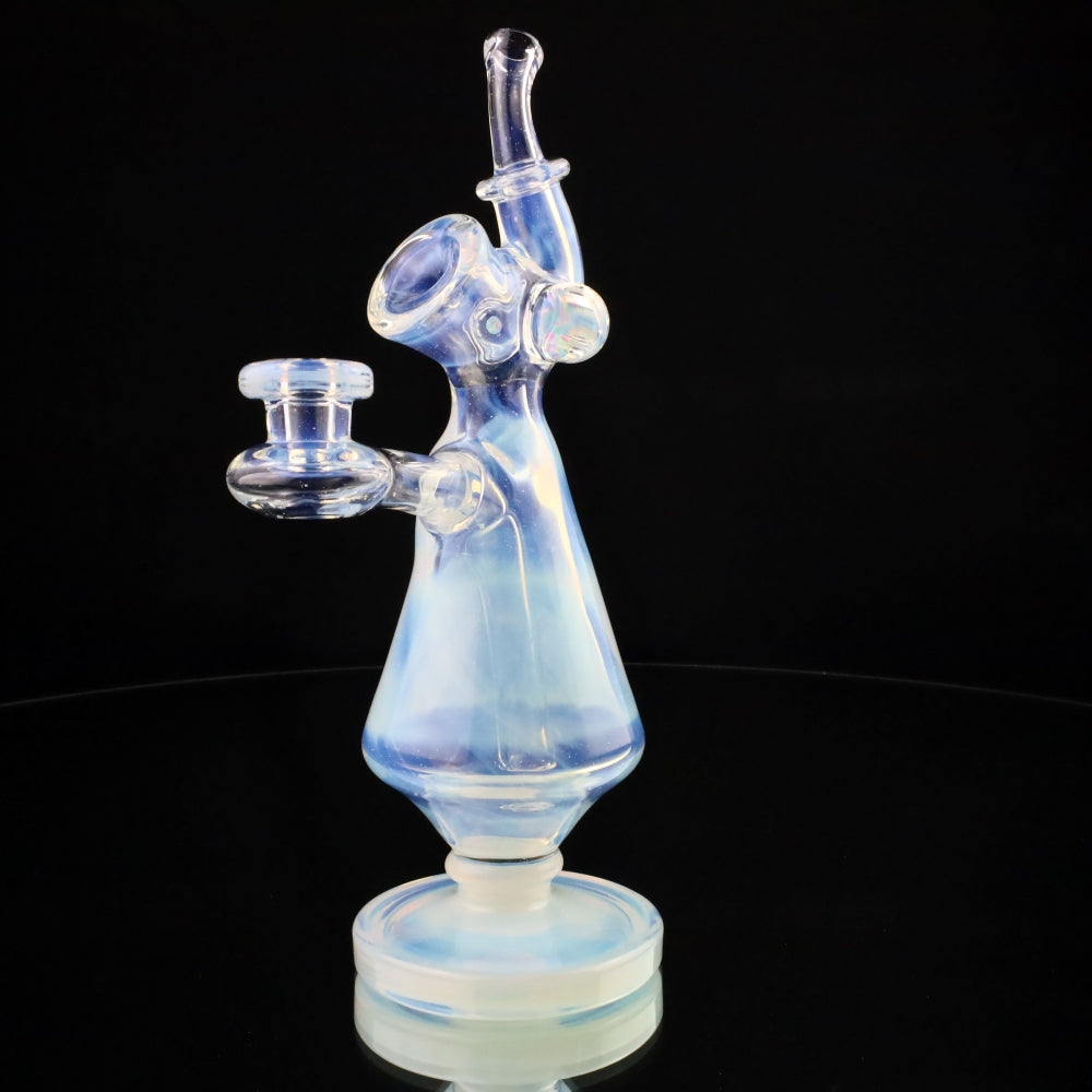 JMass Glass Opaline Sherlock Bottle