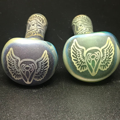 Joe Palmero Glass Flying V Pipe SALE