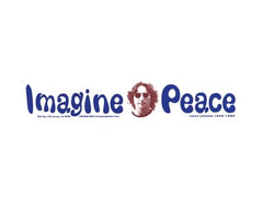 John Lennon Imagine Peace Bumper Sticker
