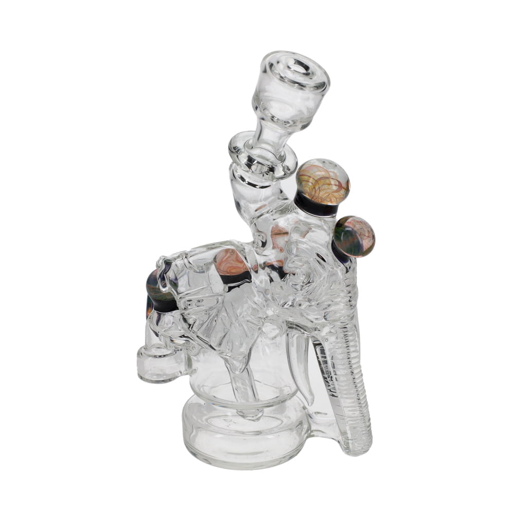 Jahnny Rise Glass Clear Elephant Recycler