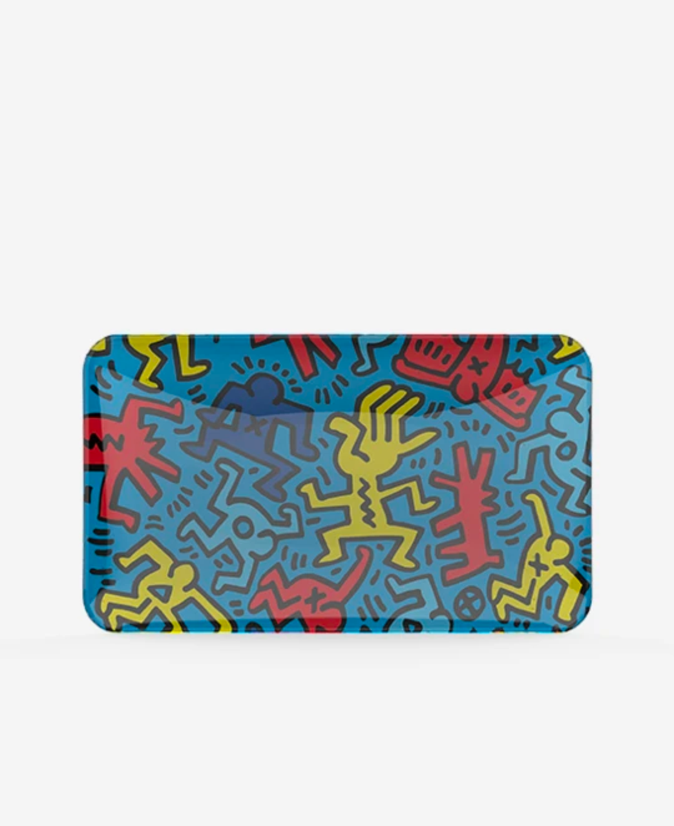 K.Haring Rolling Tray - Blue