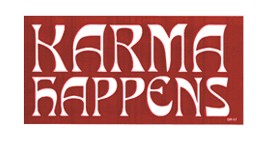 Karma Happens Bumper Sticker