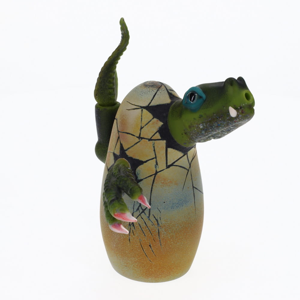 Kid Dino Glass Green Hatchling / Green