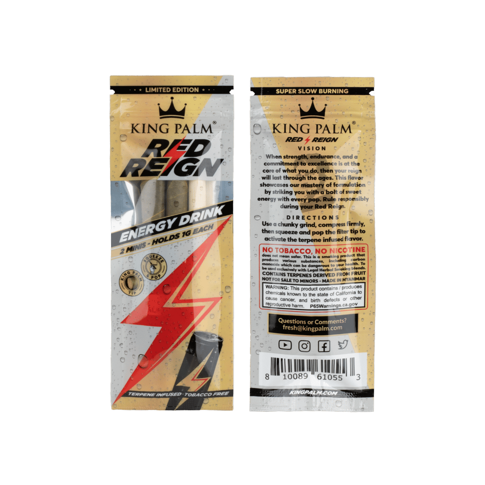 King Palm Mini 2 Pack - Red Reign SALE