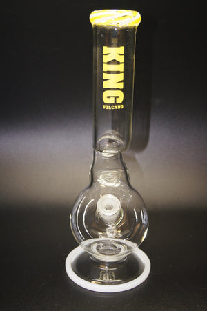 King Volcano Bubble Bent Neck 15" Water Pipe