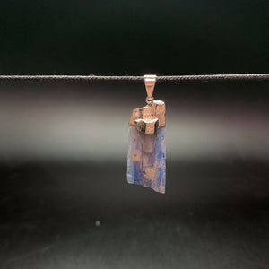 Kyanite with Assorted Crystal Pendant