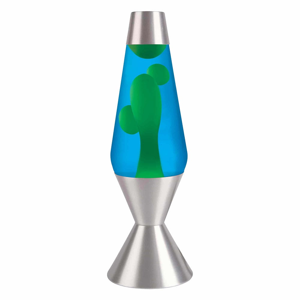 LAVA® Lamp Yellow/Blue/Silver - 16.3"