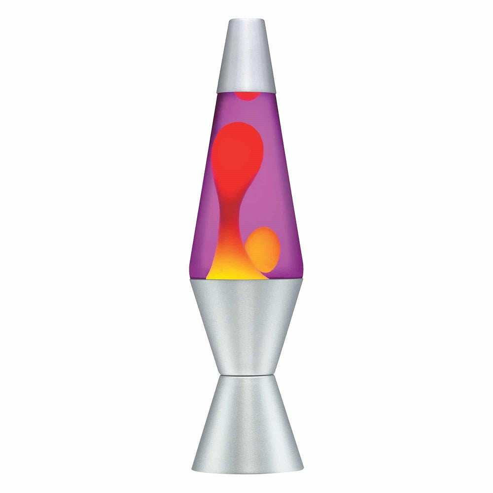 LAVA® Lamp Yellow/Purple/Silver - 14.5"