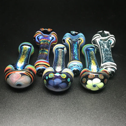Labrat Glass Fancy Dichro Worked Pipe SALE